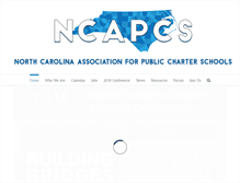 Tablet Screenshot of ncpubliccharters.org
